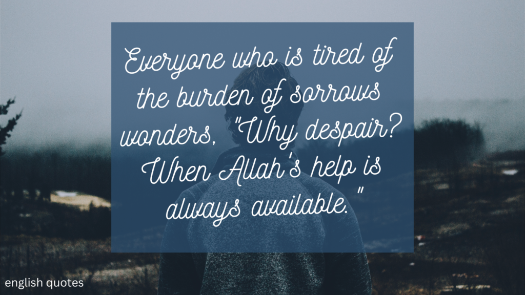 The cure for despair is the power of forgivenes