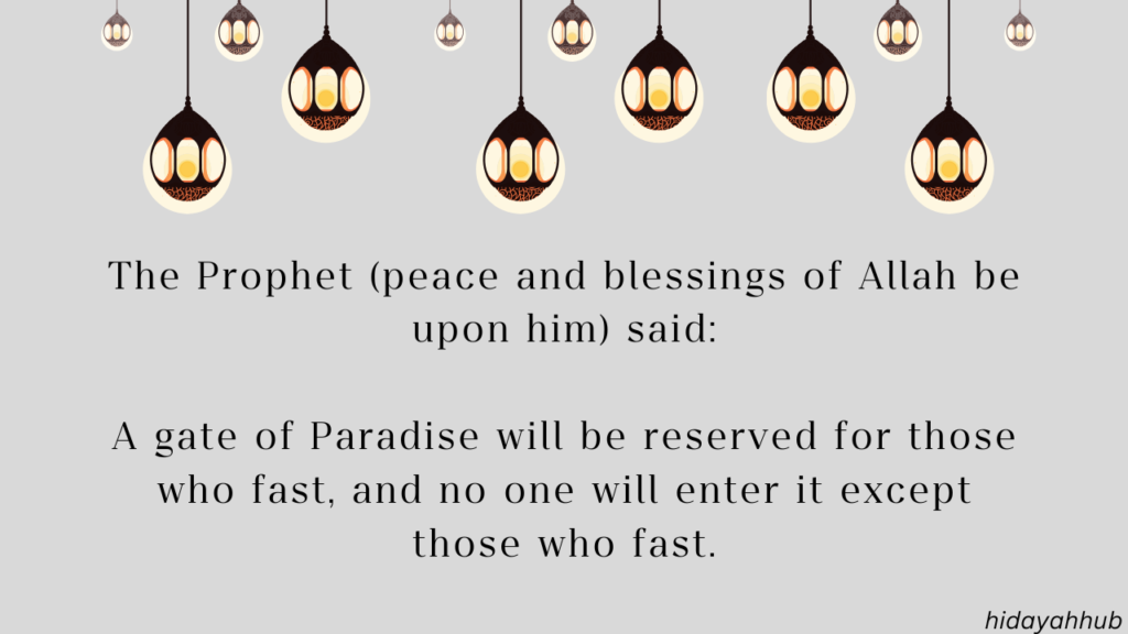 Welcoming the month of blessings: