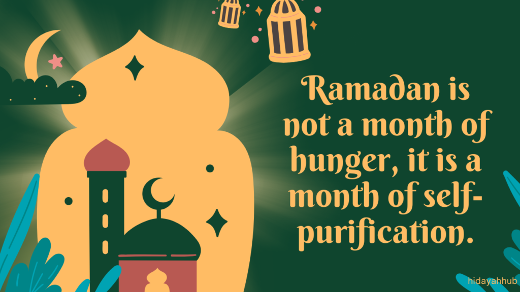 Welcoming the month of blessings: