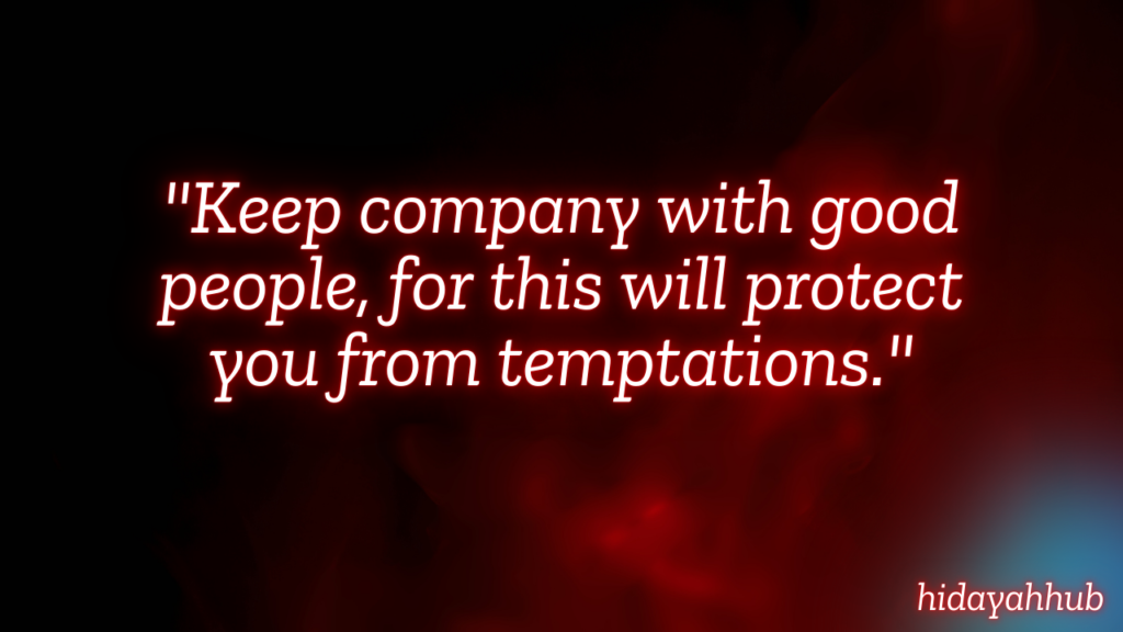Conclusion: The way to avoid temptations