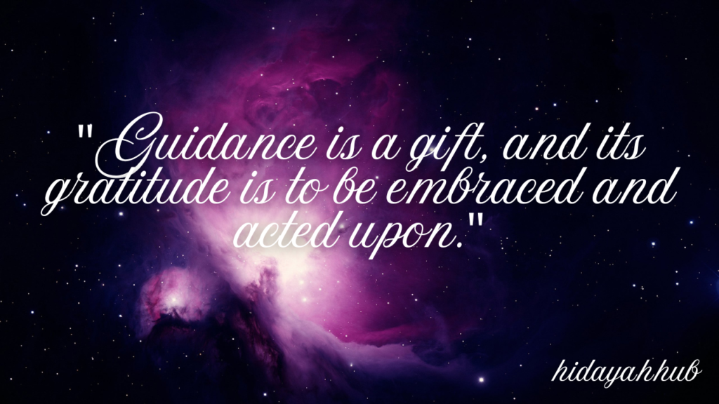 Where does everyone get guidance?