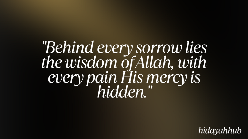 Trial or punishment? – I am a message from Allah.
