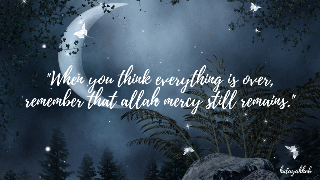 Surrender to Allah He is the best protector