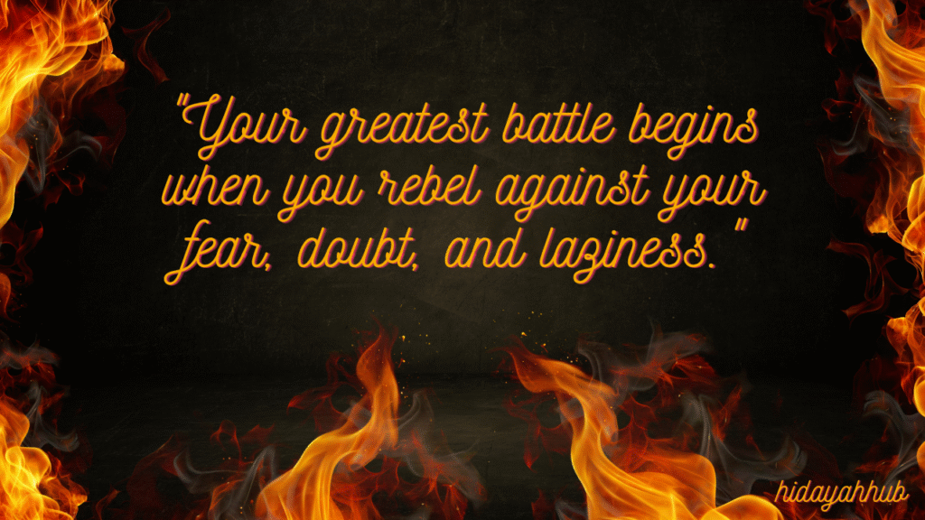 Fight, argue, stand firm, but for what?