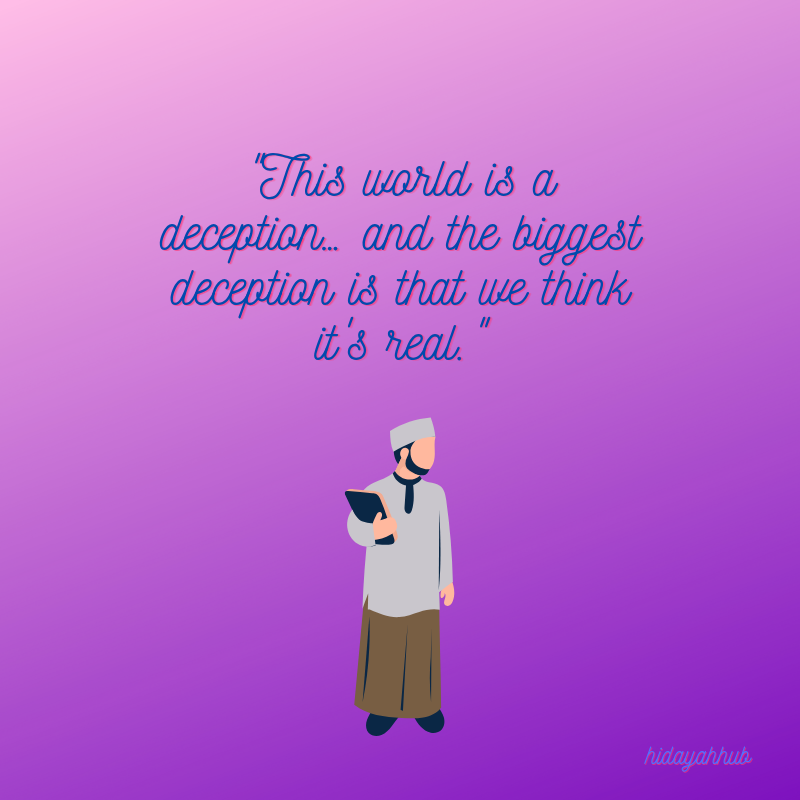 1 the one who has no reality at all